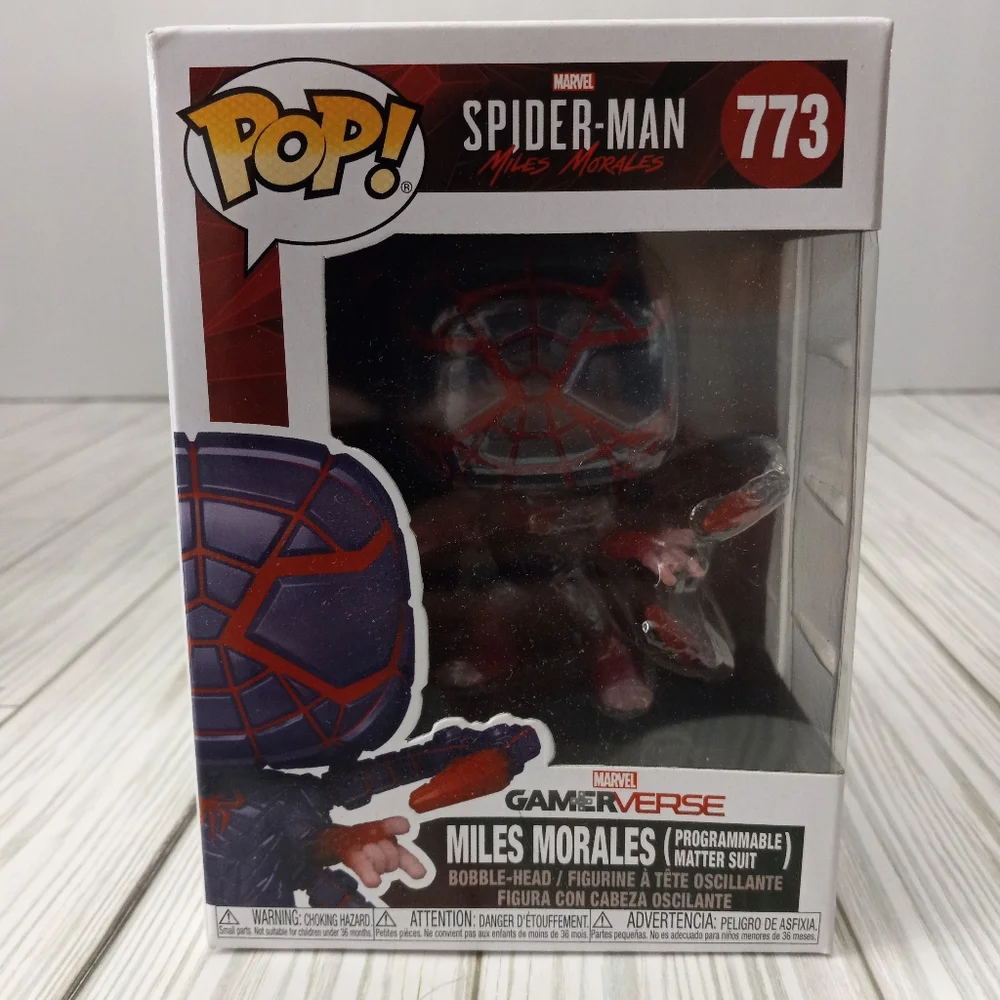 Marvel Miles Morales Spider-Man Programmable Matter Suit Funko Pop #773